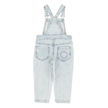 Tuinbroek - washed blue denim